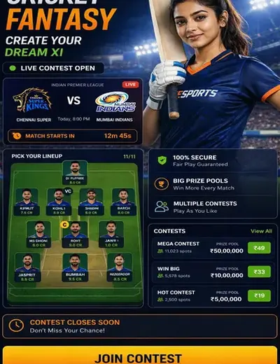 Iplbetguru (iplbetguru) fantasy cricket & matchday visual 3